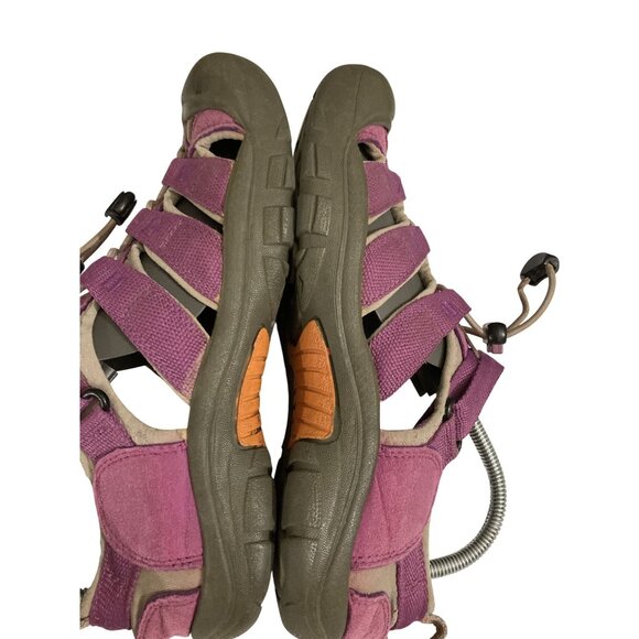 Keen Newport H2 youth big kid  4 Purple Water Sandals shoes - Picture 6 of 8